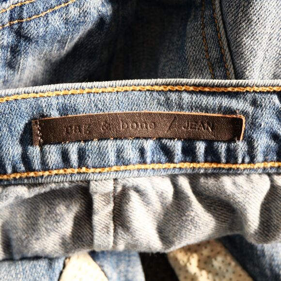 rag & bone Jodhpur Heathway Jeans Size 26 Preloved - Picture 15 of 15